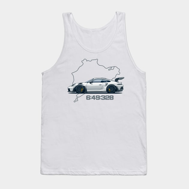 992 GT3 RS nordschleife record Tank Top by Markaryan